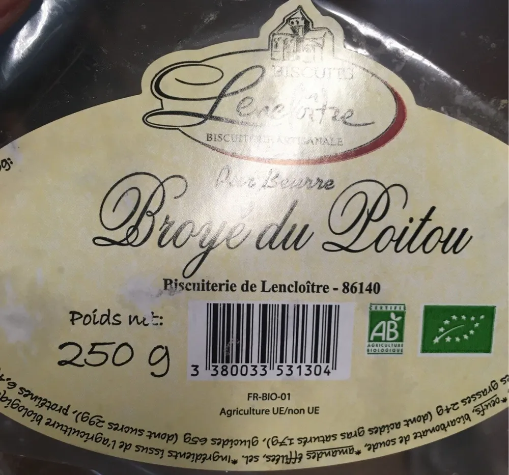 Broyé du poitou