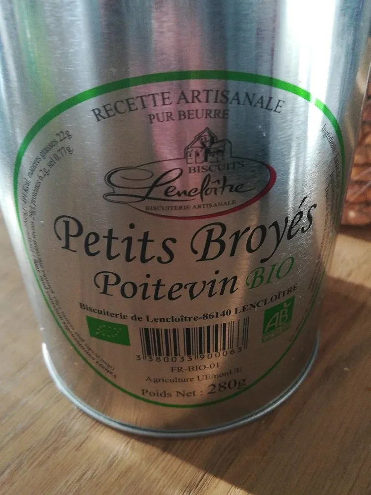 Petits broyés