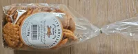 Mini sablés fleur de sel et éclat de caramel