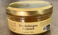 Bloc de fois gras de canard