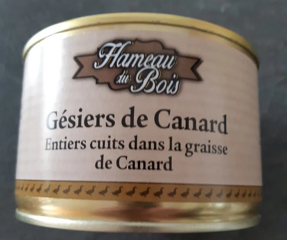 Gésiers de canard