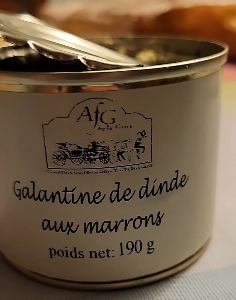 Garantie de dinde aux marron
