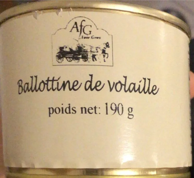 Ballotine de volaille