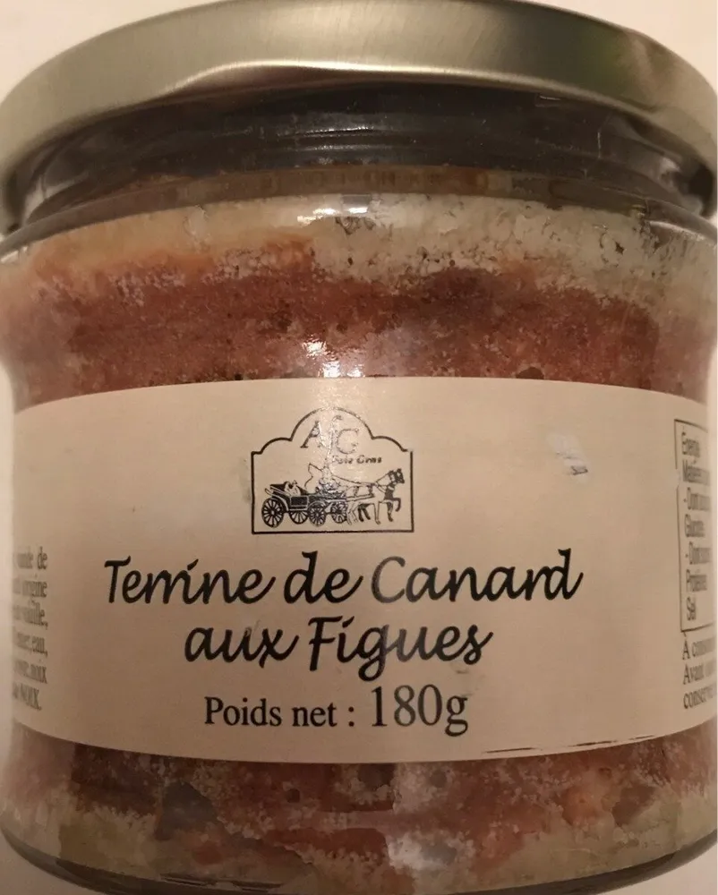 Terrine de canard aux figues