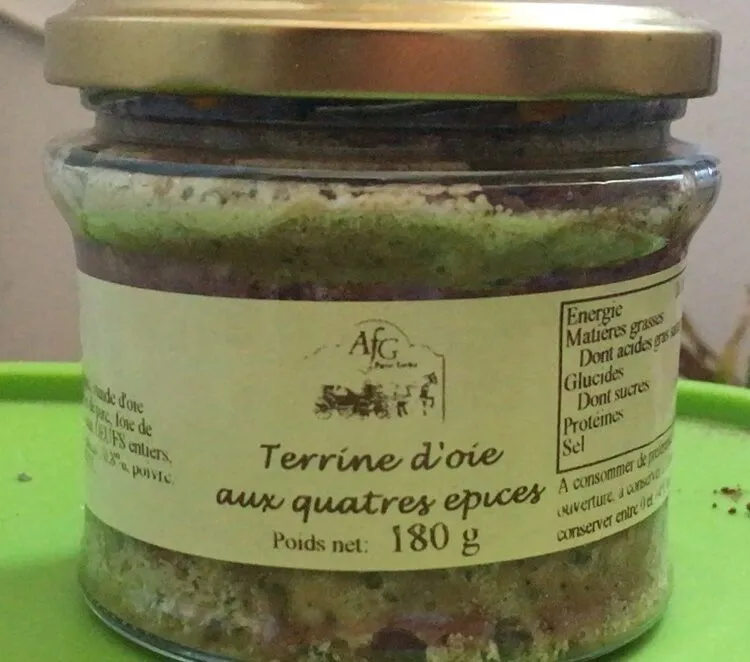 Terrina d’oie aux quatres epices