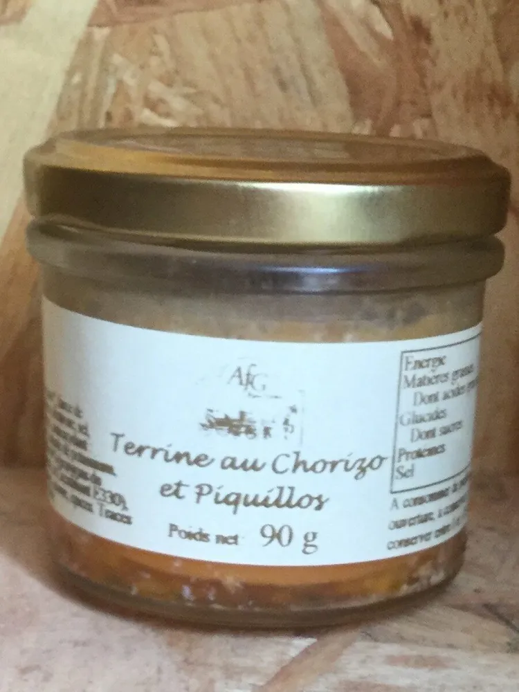 Terrine de chorizo et piquillos