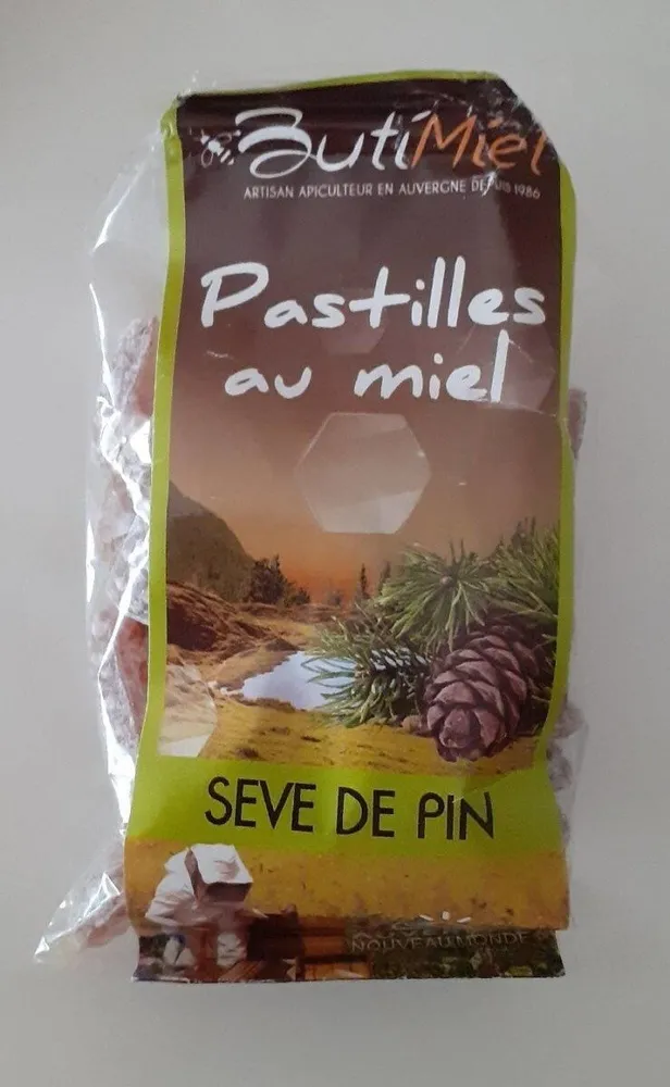 Pastilles au miel à la sève de pin