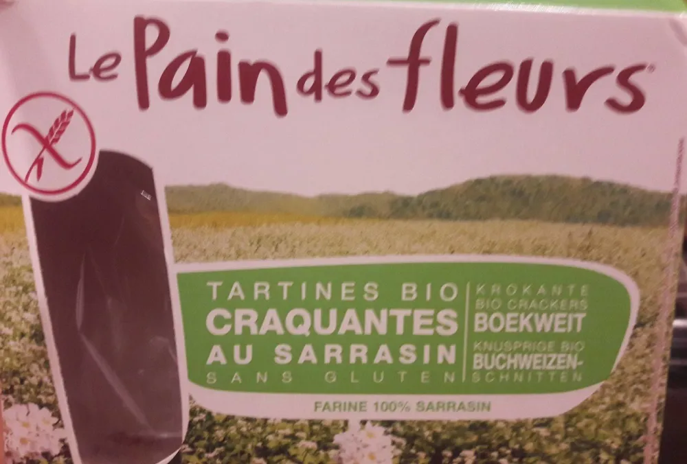 Tartines croquantes au sarrasin
