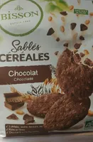 Sablés céréales chocolat