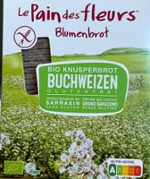 Blumenbrot Bio Knusperbrot Buchweizen