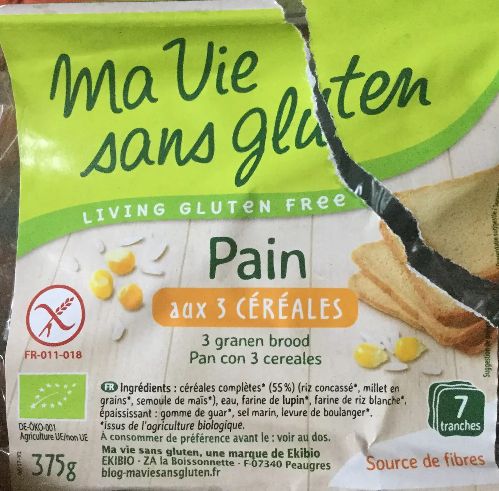 Pain aux 3 céréales