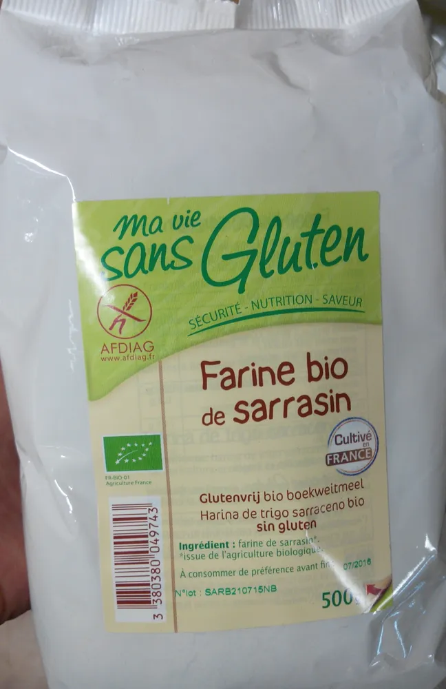 Farine bio de sarrasin