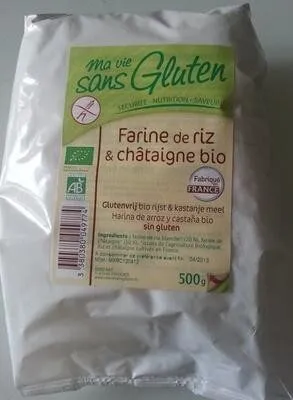 Farine de riz & châtaigne bio