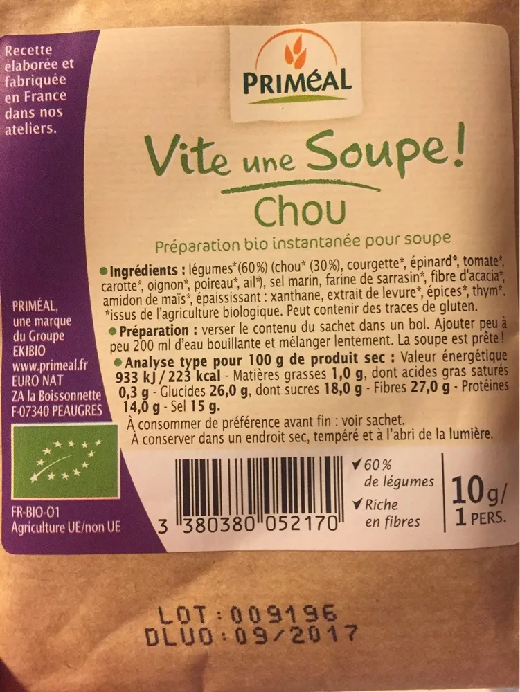 Soupe aux Choux