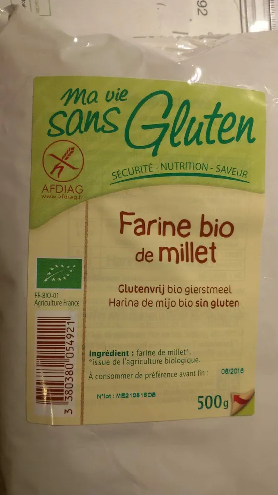 Farine bio de millet