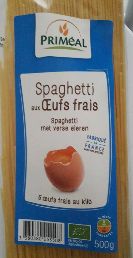 Spaghetti aux Œufs Frais