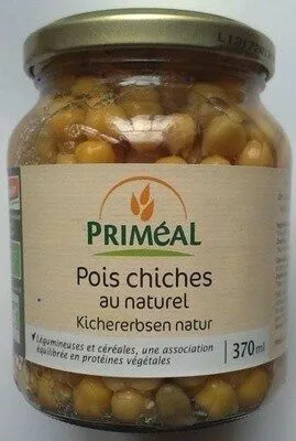 Pois chiches au naturel