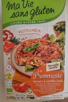 Galette à la provençale vegan
