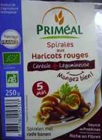 Spirales aux Haricots rouges