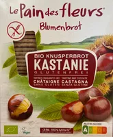 Blumenbrot Bio Knusperbrot Kastanie