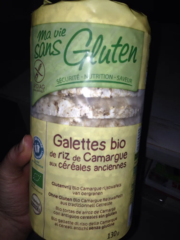 Galettes bio de riz de Carmarque aux céréales anciennes