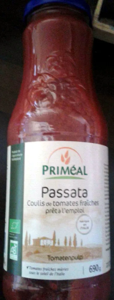 Passata - Coulis de tomates fraîches