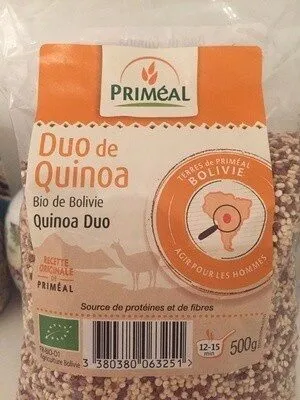 Duo de quinoa bio de Bolivie