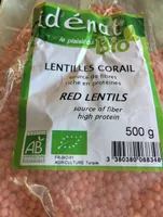 Lentilles corail