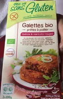Galettes à Poêler Quinoa Haricot Rouge Bio