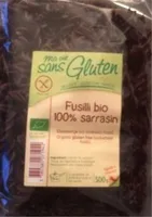 Fusilli 100 % Sarrasin Bio - 500 G - Ma Vie Sans Gluten