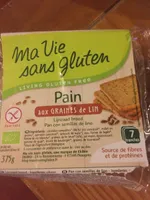 Pain Graines De Lin Bio - 375 G - Ma Vie Sans Gluten