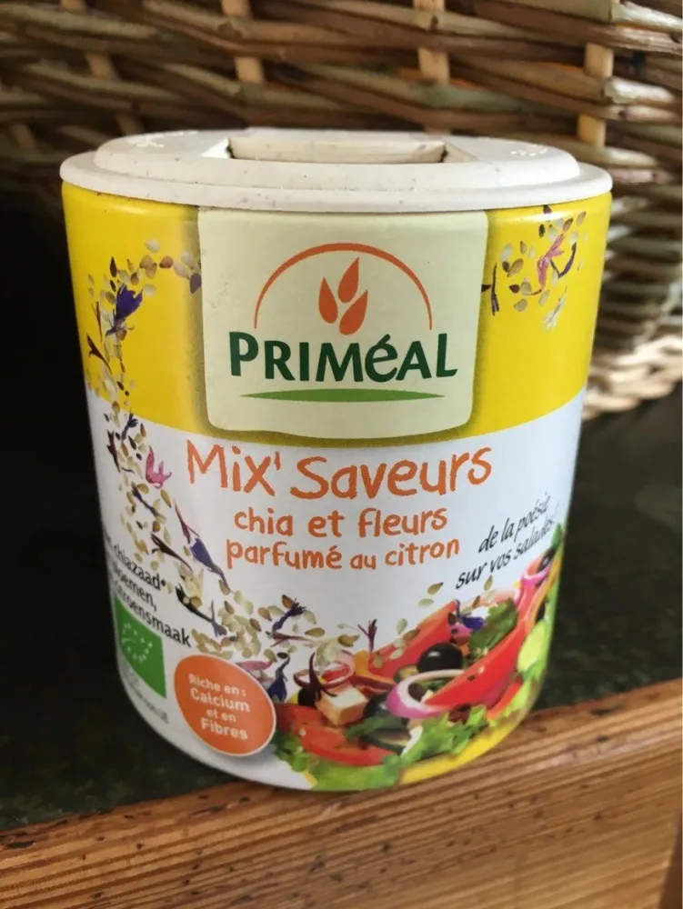 Mix Saveurs Chia Et Fleurs Parfumees Citron