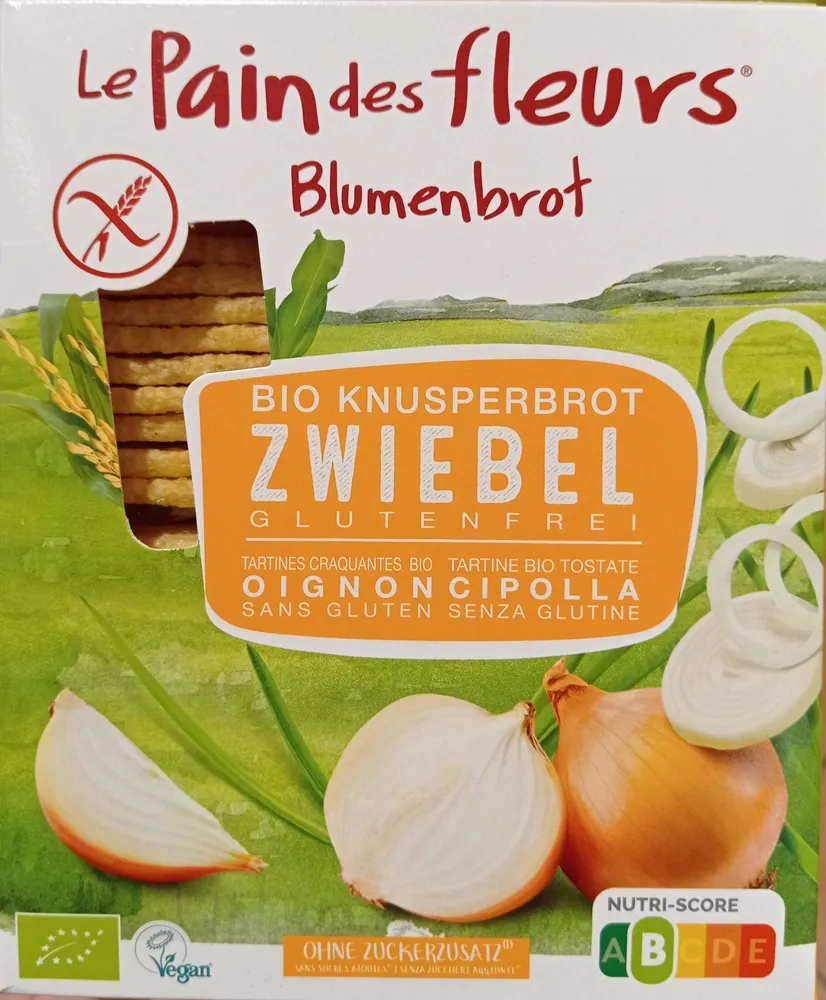 Bio Knusperbrot Zwiebel
