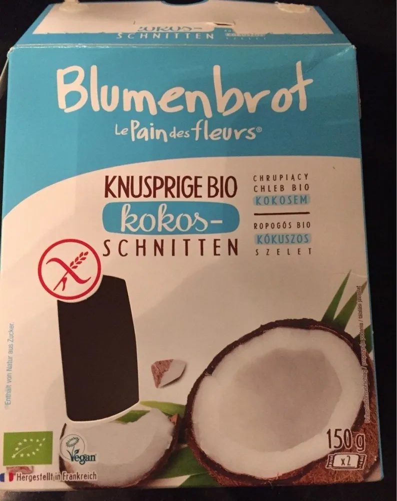 Blumenbrot Kokos, Bio