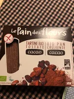 Pan crujiente cacao