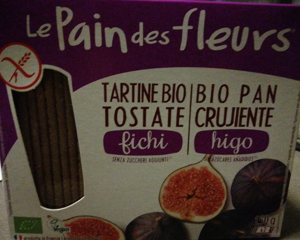 Bio pan crujiente higo