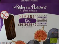 organic fig crispbread