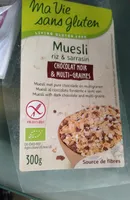 Muesli Bio Chocolat Noir et Multi-Graines