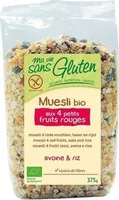 Muesli 4 Petits Fruits Rouges Bio - 375 G - Ma Vie Sans Gluten