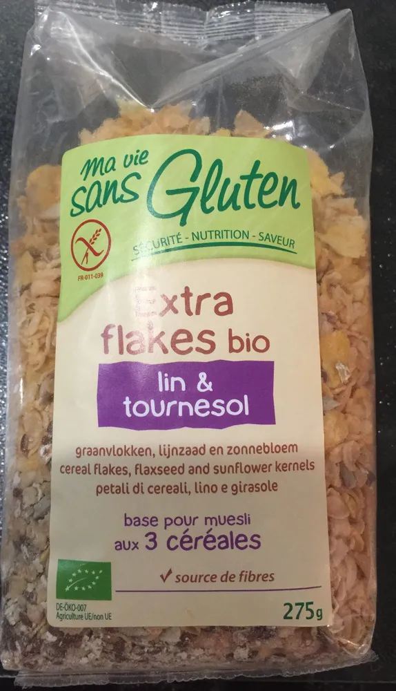 Extra flakes bio Lin & tournesol