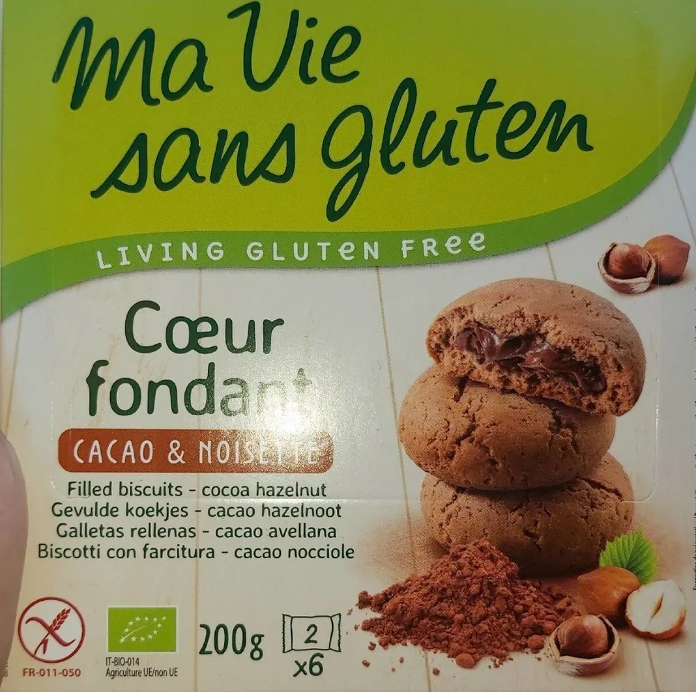 Cœur Fondant cacao & noisettes