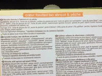 Coeur Fondant Abricot Pêche Bio - 200 G - Ma Vie Sans Gluten
