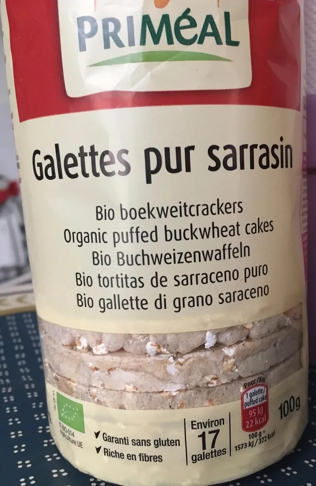 Galettes Pur Sarrasin