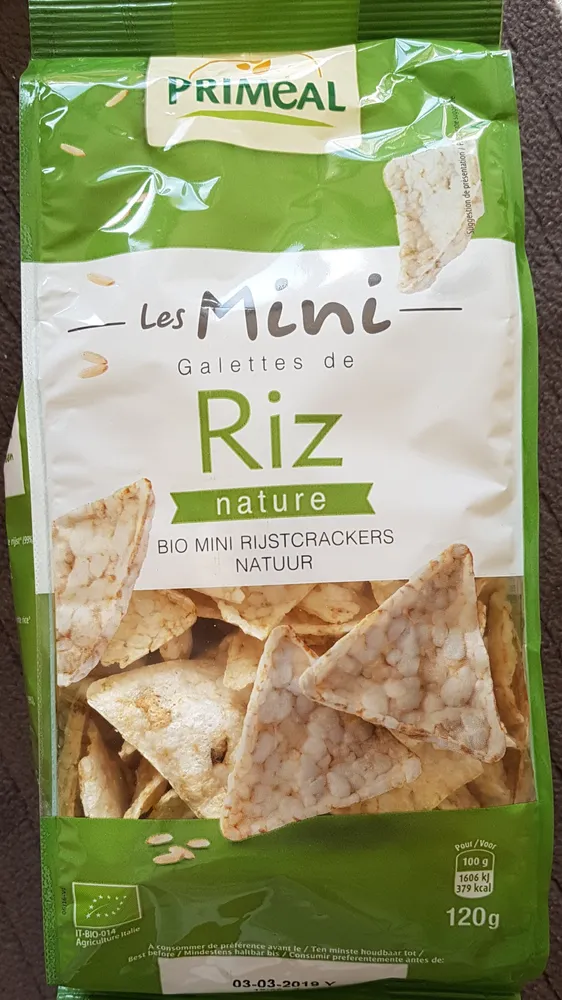 Epicerie / Epicerie Sucrée / Galettes Riz Et Céréales