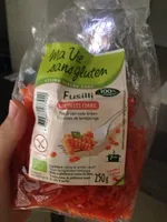 Fusilli de lentilles corail