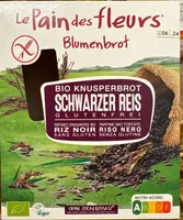 Tartines craquantes bio riz noir
