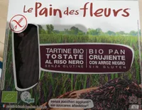 Bio pan crujiente con arroz negro