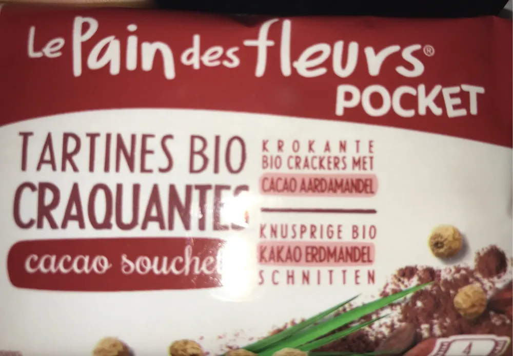 Tartines craquantes cacao souchet