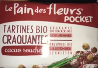 Tartines craquantes cacao souchet