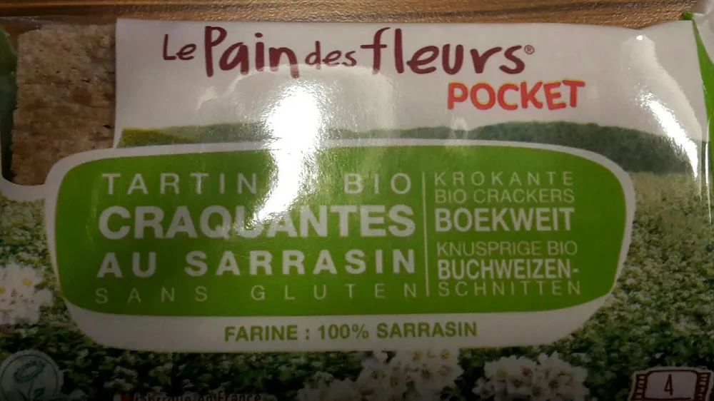 Tartines craquantes au sarrasin